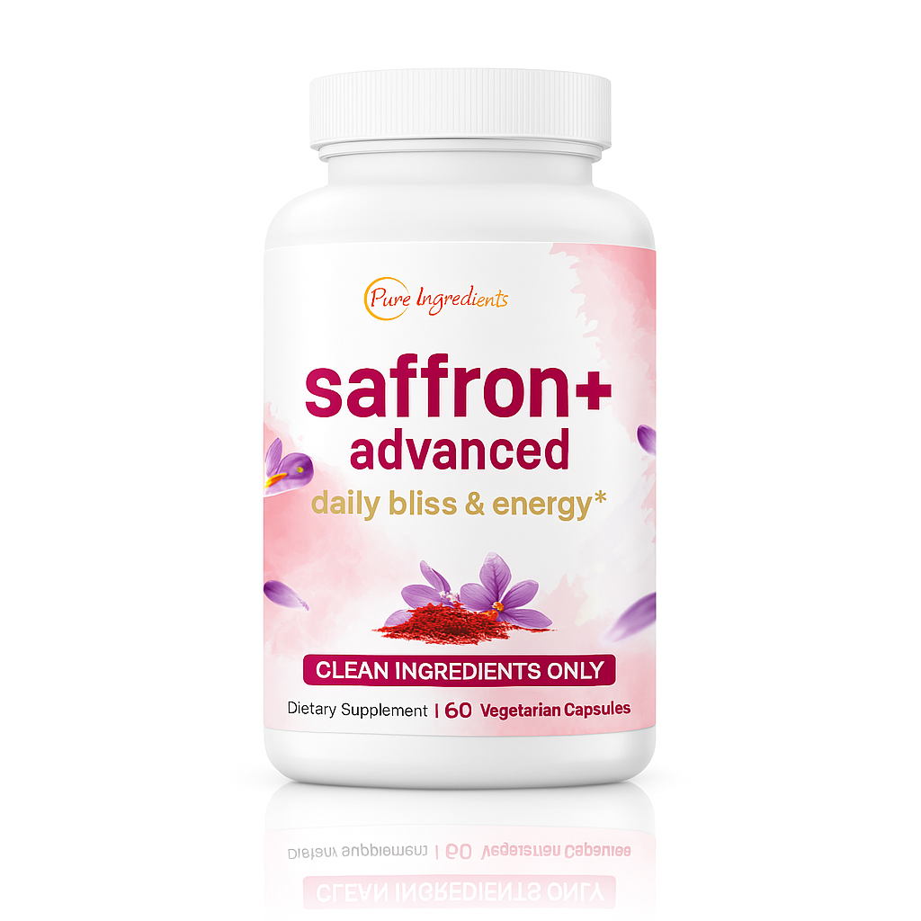 Saffron+ Advanced Supplements, 60 Veggie Capsules