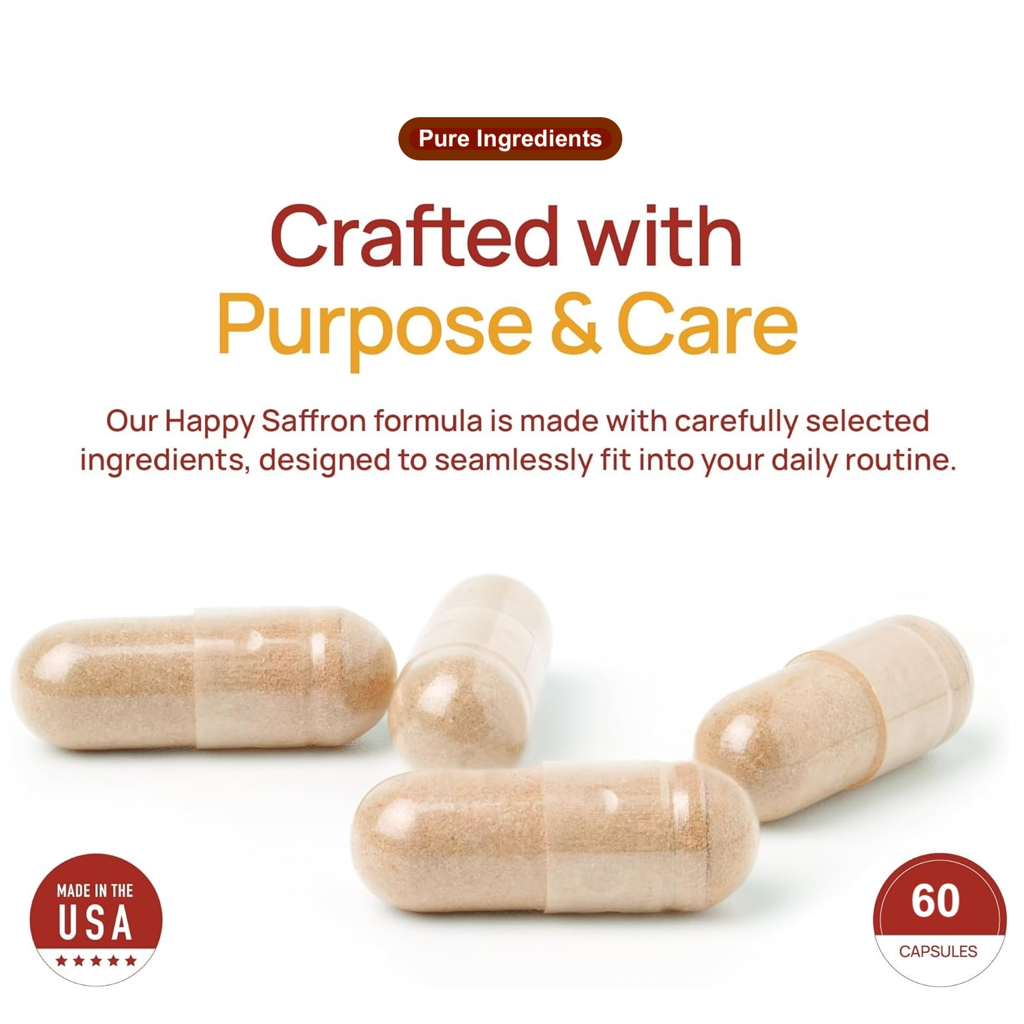 Saffron+ Advanced Supplements, 60 Veggie Capsules