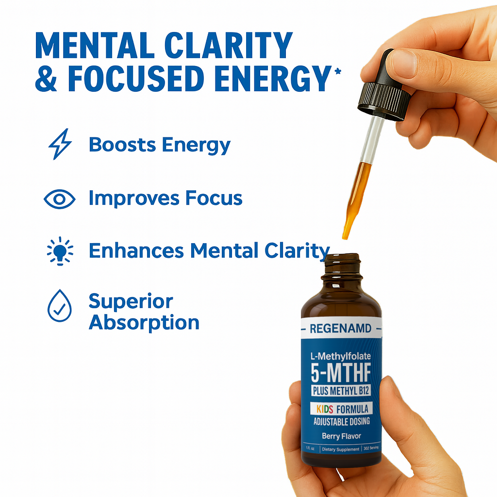 Kids Methylfolate Plus B12 Cofactor