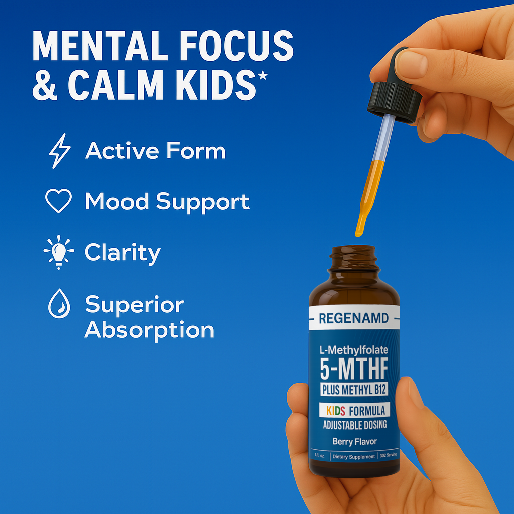 Kids Methylfolate Plus B12 Cofactor
